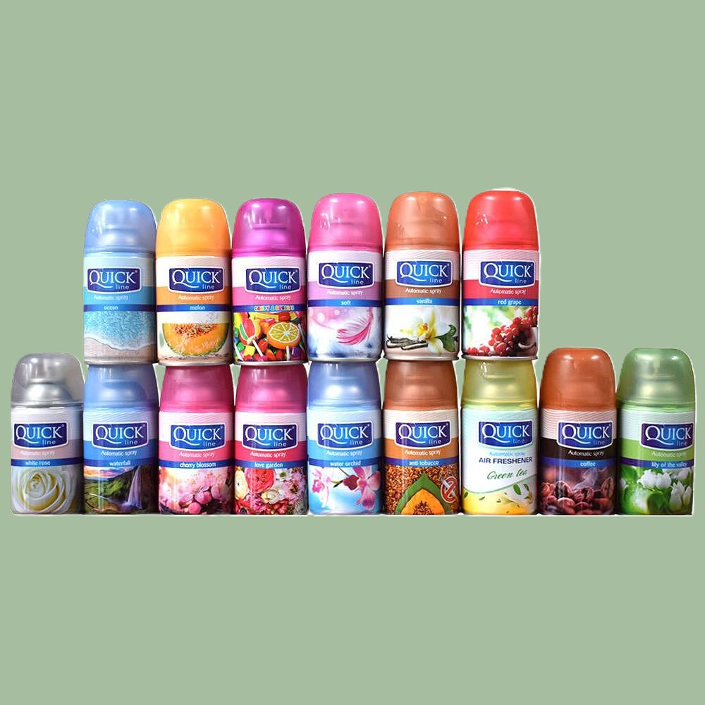 Ароматизатор пълнител за въздух Quick Line 260 мл Препарати и ароматизатори