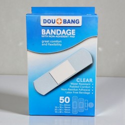 Лепенки за рани 50бр. различни размери  Dou-Bang