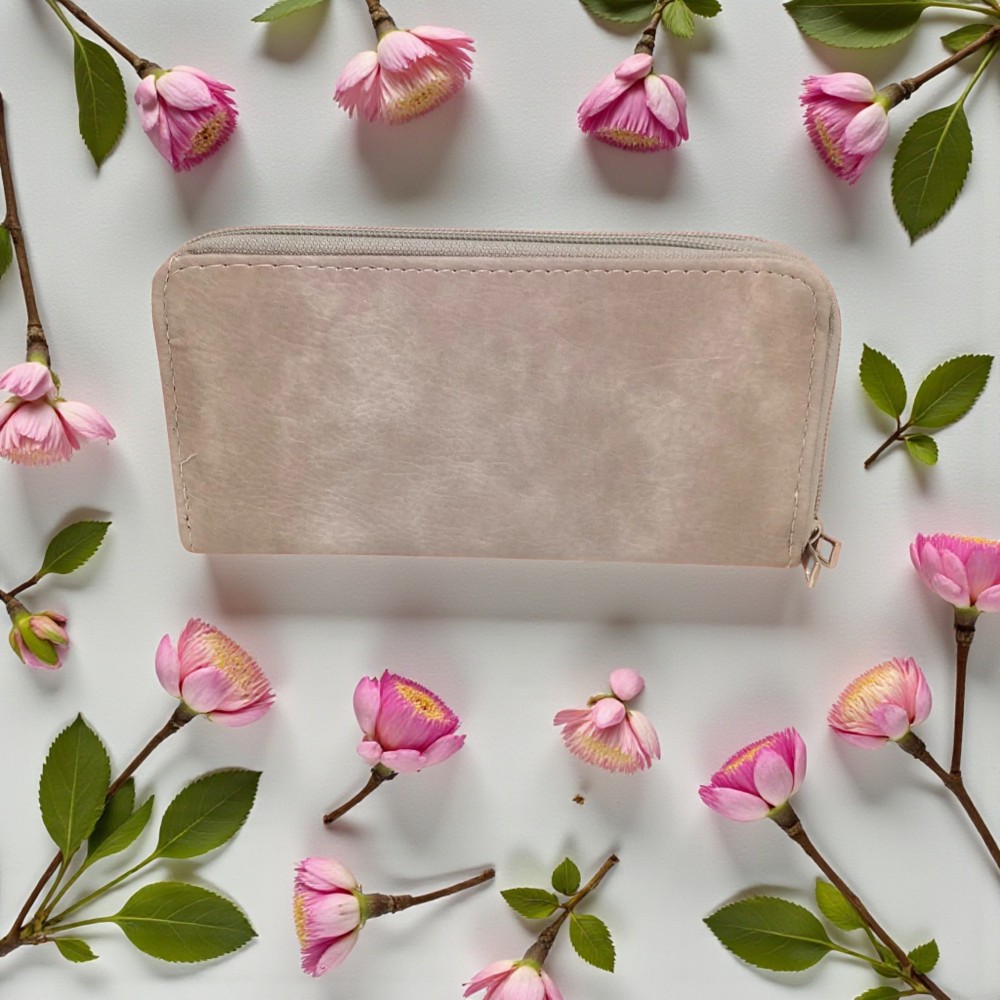 ПОРТМОНЕ ДАМСКО С 2 ЦИПА, МИКС ЦВЕТОВЕ Дамски портмонета