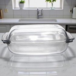 WOL-Правоъгълна тенджера 5,5lt. Йенски съдове за готвене