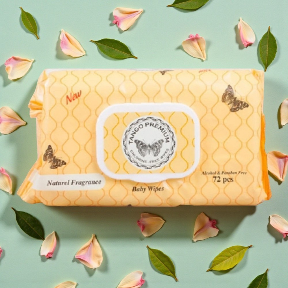 Мокри Кърпи TANGO 72бр Капак Мокри кърпички