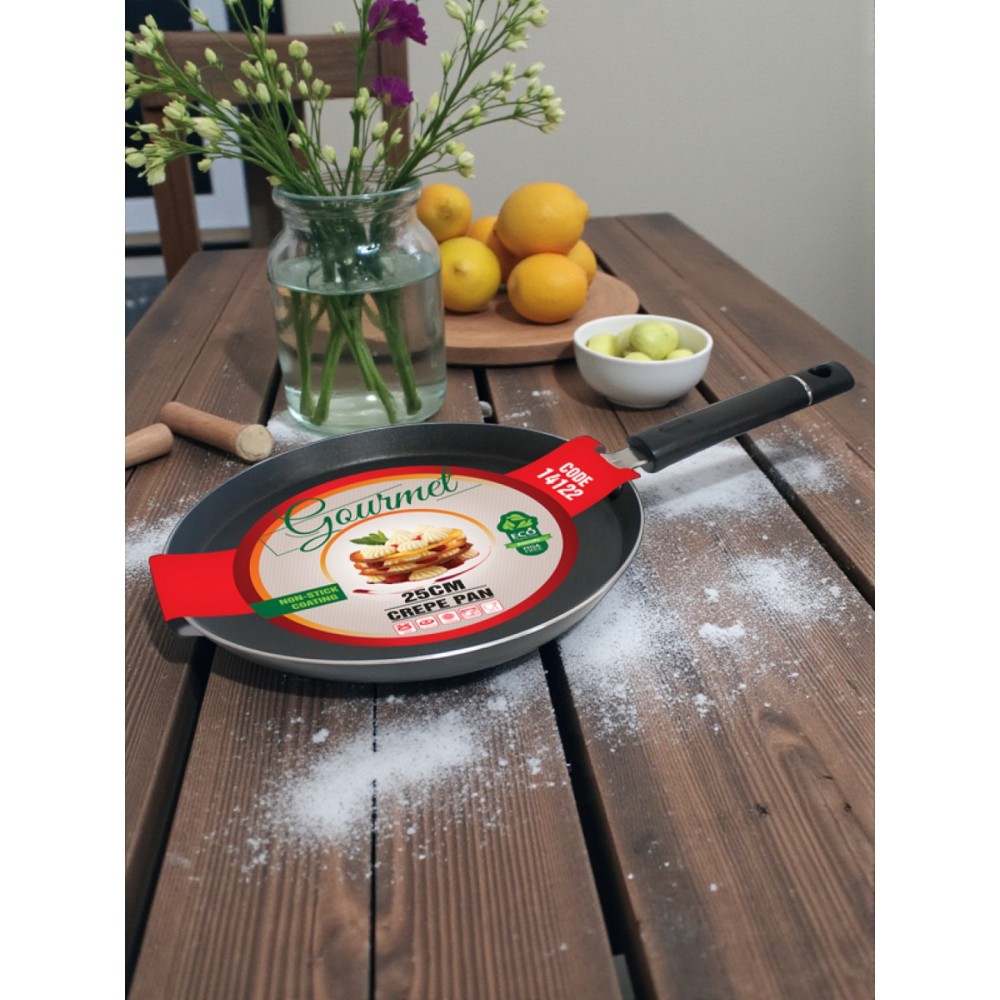 BR-Тиган за палачинки с незалепващо покритие 25cm. Тигани и касероли