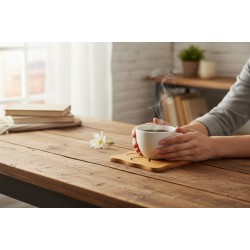 Подложка за горещо дърв.цвете