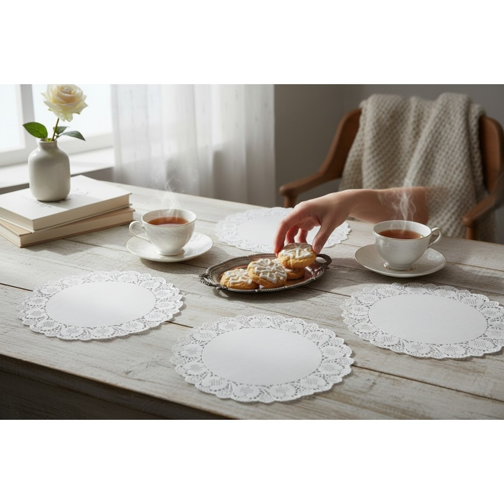 Подложка хартиена кръг  