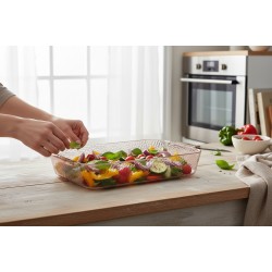 Чиния с дръжки пвц проз. голяма