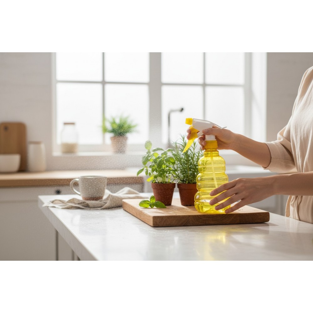 Пръскалка за цветя извита 