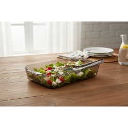 Чиния с дръжки пвц проз. малка 23/15см