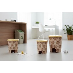 КОШ С ПЕДАЛ 3 БР. К-КТ MY DEN Кошове за отпадъци