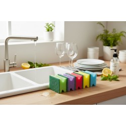 Гъби 10 бр. в стек с канал, малки