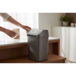 Кош смет смарт  №1  сив Кошове за отпадъци