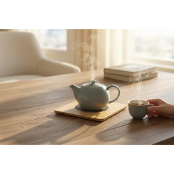 Подложка за горещо дърв.с плет