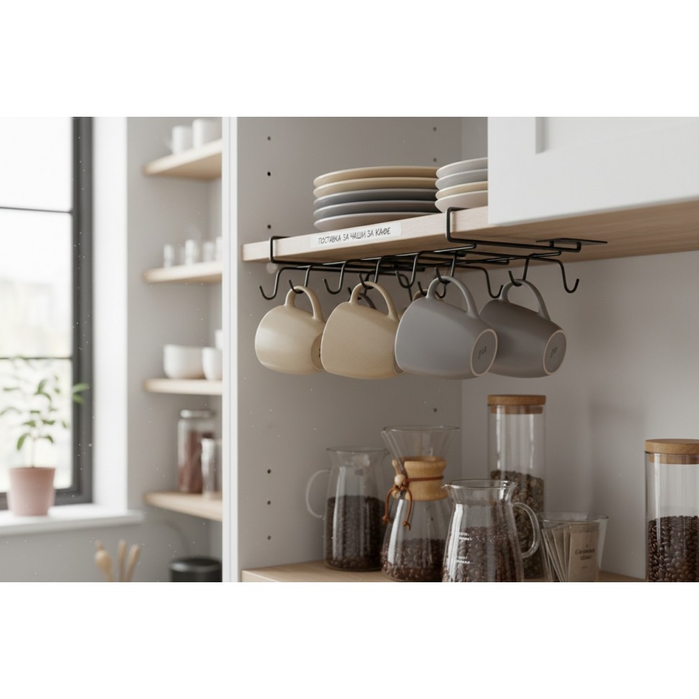 ПОСТАВКА ЗА ЧАШИ ЗА КАФЕ Сапунерки, поставки и сушилници