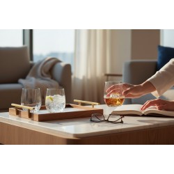 Комплект 6 броя Високи Чаши „Алора“ – 540 мл