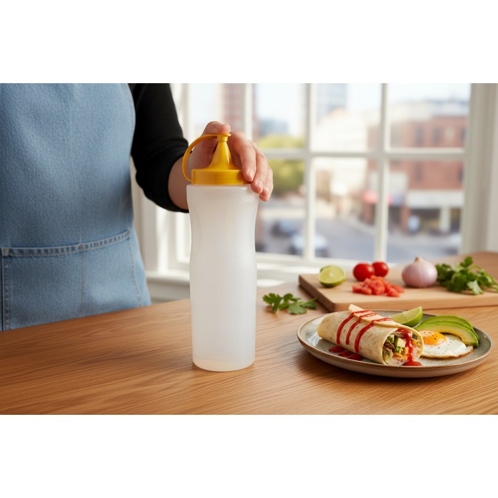 Бутилка за сос PVC 700ml 