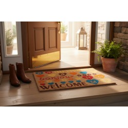 Цветна Изтривалка за Врата