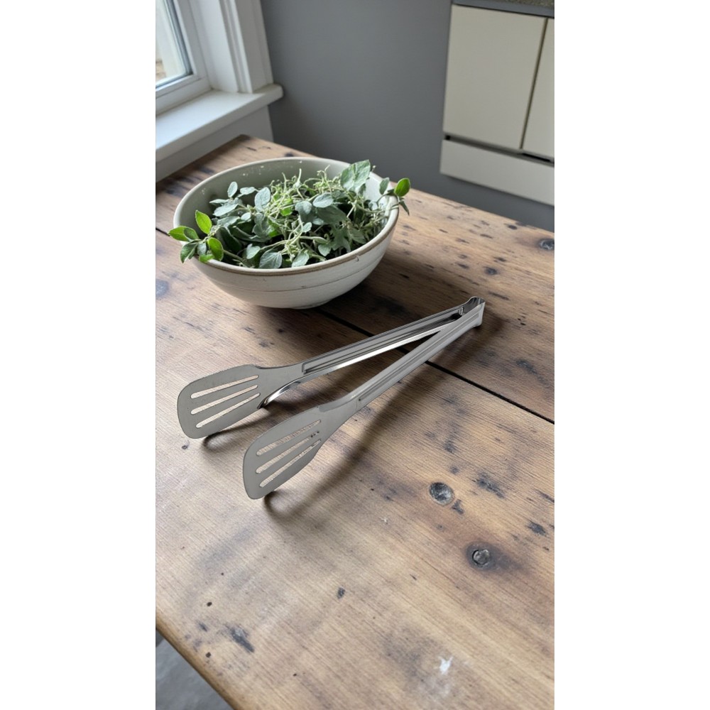 Щипка за скара малка от неръждаема стомана 