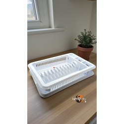 Пластмасов органайзер за сушене на съдове 47 × 36 × 9 см-MAXI размер