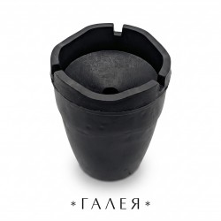 Пепелник PVC – висок, кръгъл 11 × 9 см