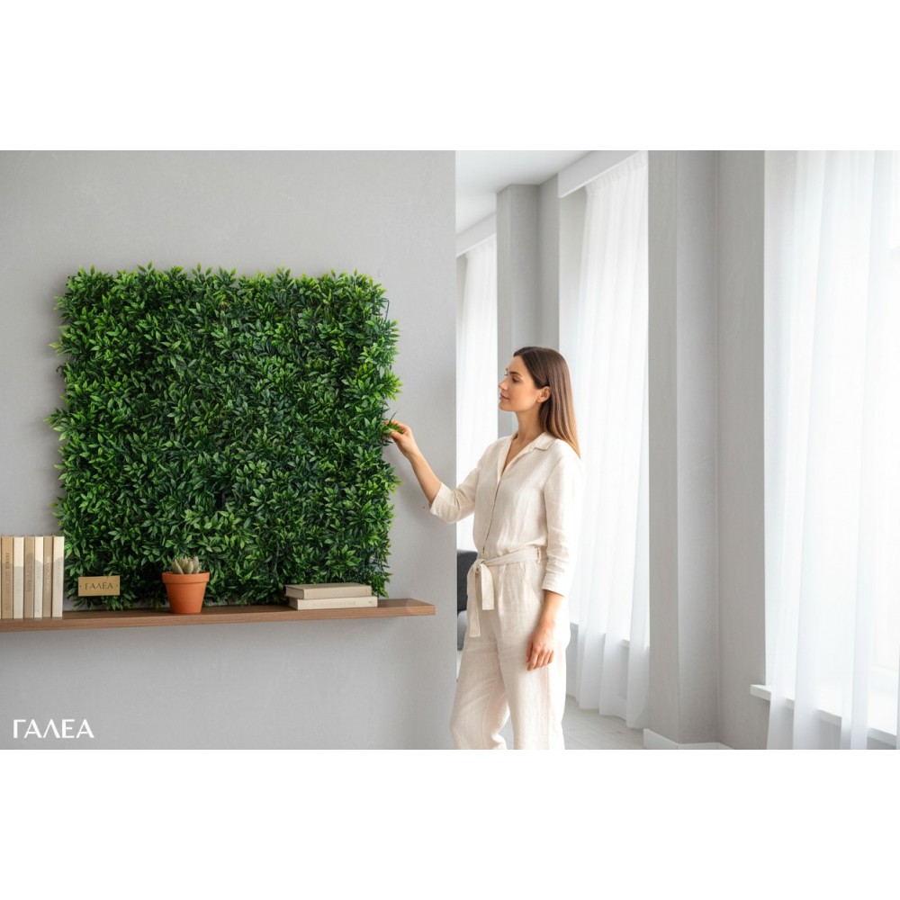 Декоративно пано от изкуствена трева-райграс 60×40 см 