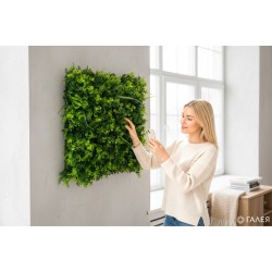 Декоративен зелен панел 60х40 см