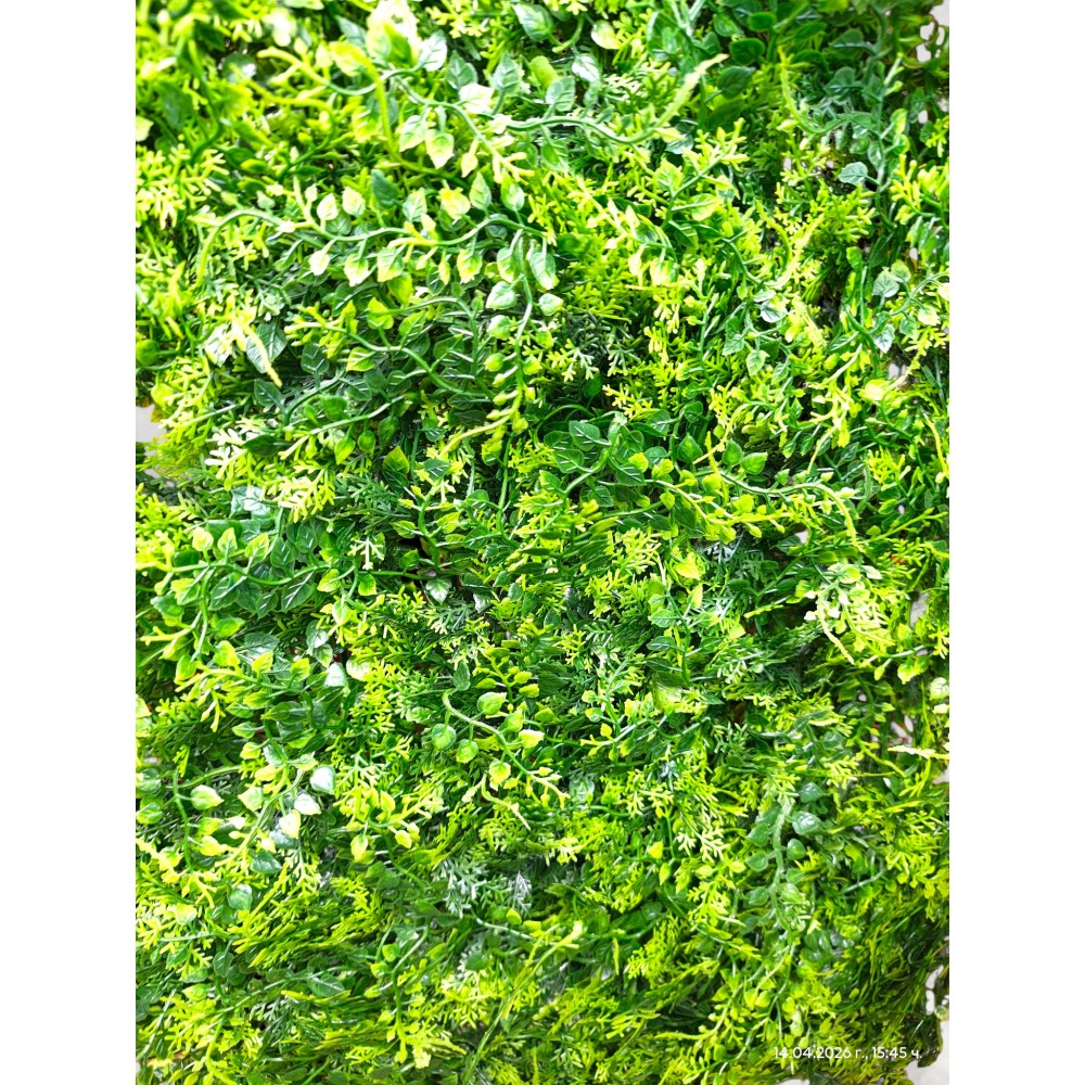 Декоративен зелен панел 60х40 см 