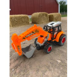 Детски багер трактор „Farm World“ – с подвижно гребло