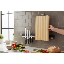 Дървена кухненска дъска на райета 30×20 см