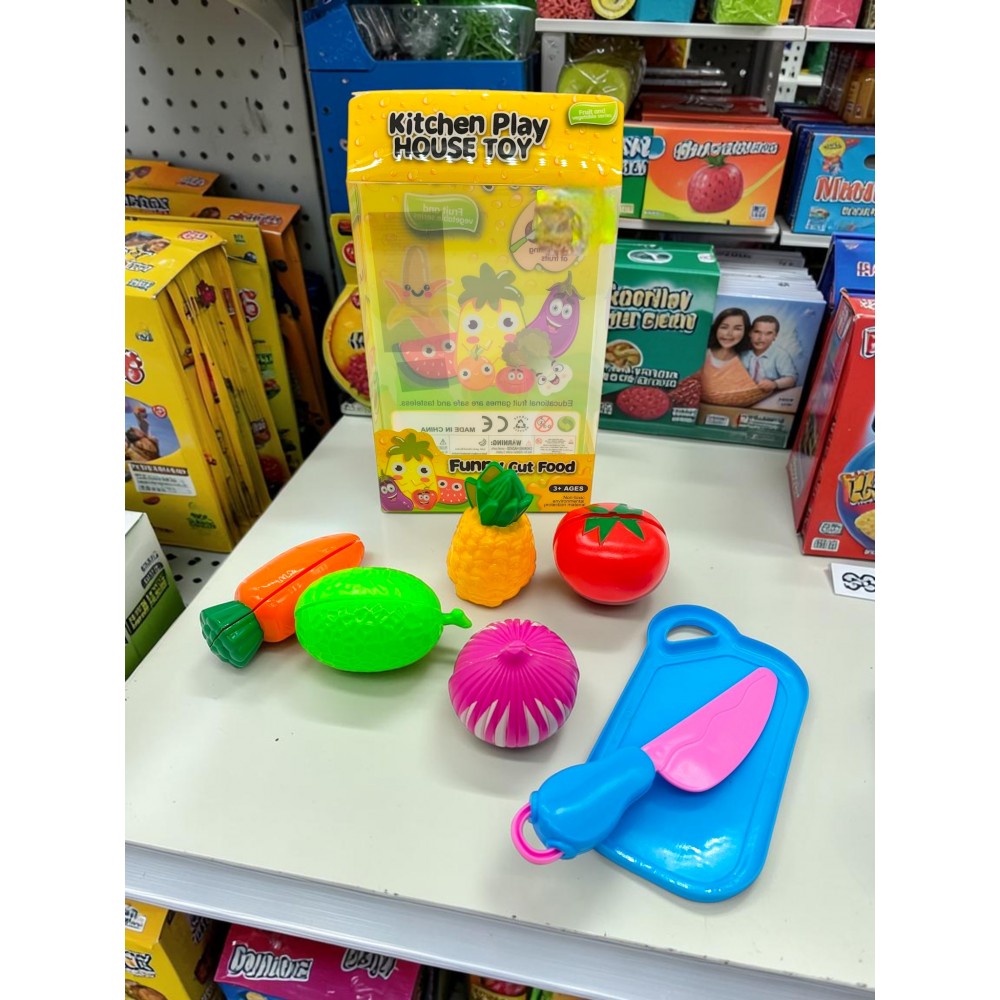 Комплект за рязане на плодове с реалистичен ефект 