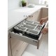 Разтегателен разпределител за чекмедже Anthracite Grey – 31-52см 
