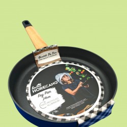 Тиган Black Wood 24см –масивен тиган с незалепващо покритие