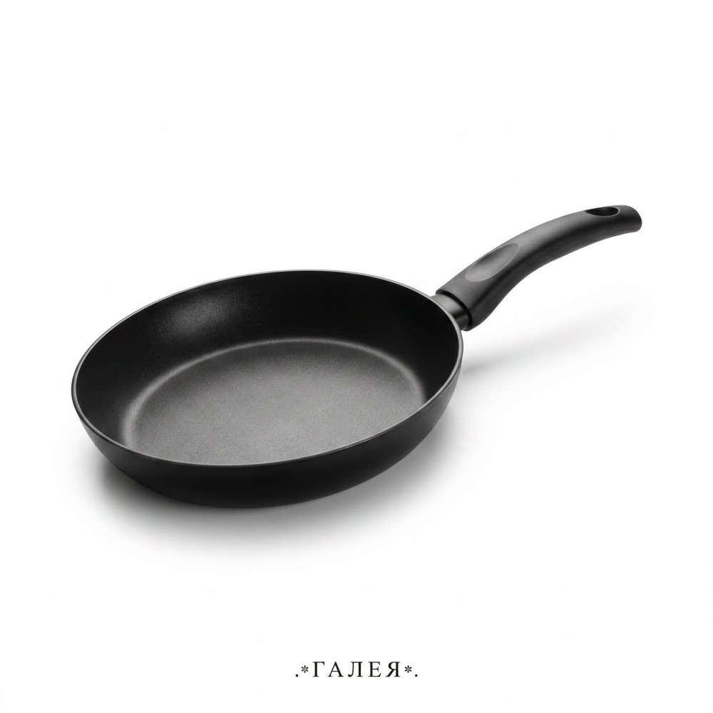 BR- Тиган с незалепващо покритие 24cm ЧЕРЕН Тигани и касероли