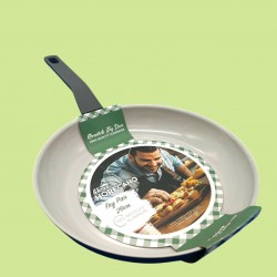 Тиган Ceramic Gray Ф26 см – незалепващо покритие, дълбок модел