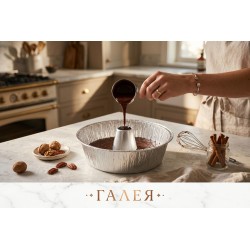 Алуминиева форма за кекс за еднократна употреба (с комин)