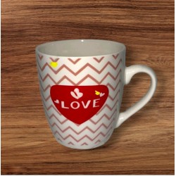 Чаша порцелан Love