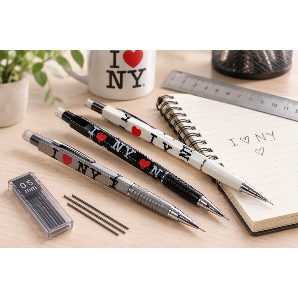 Автоматичен пиро-молив I Love NY – 0.5 мм Автоматичен пиро-молив I Love NY – 0.5 мм