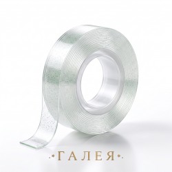 Декоративно прозрачно тиксо с брокат – 2 метра