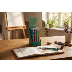 Комплект триещи се гел химикали Writemi с гума (20 бр.)