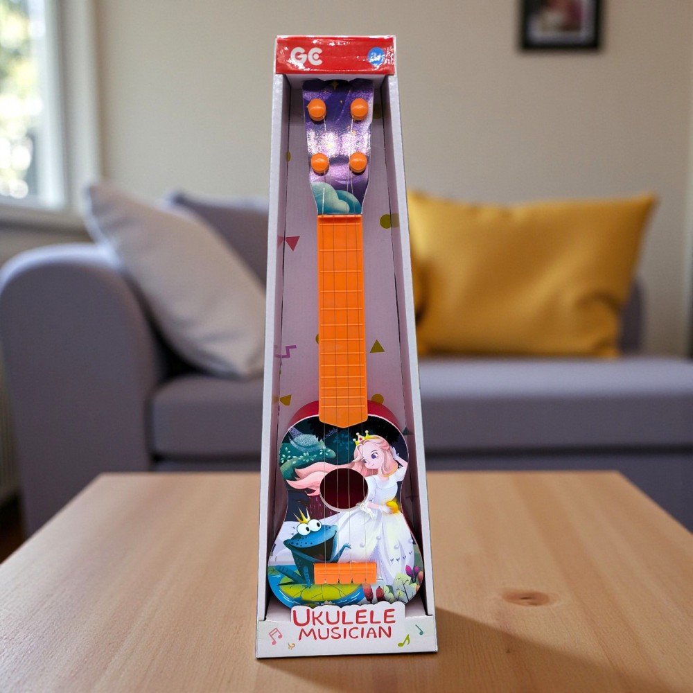 Китара в кутия,укулеле 