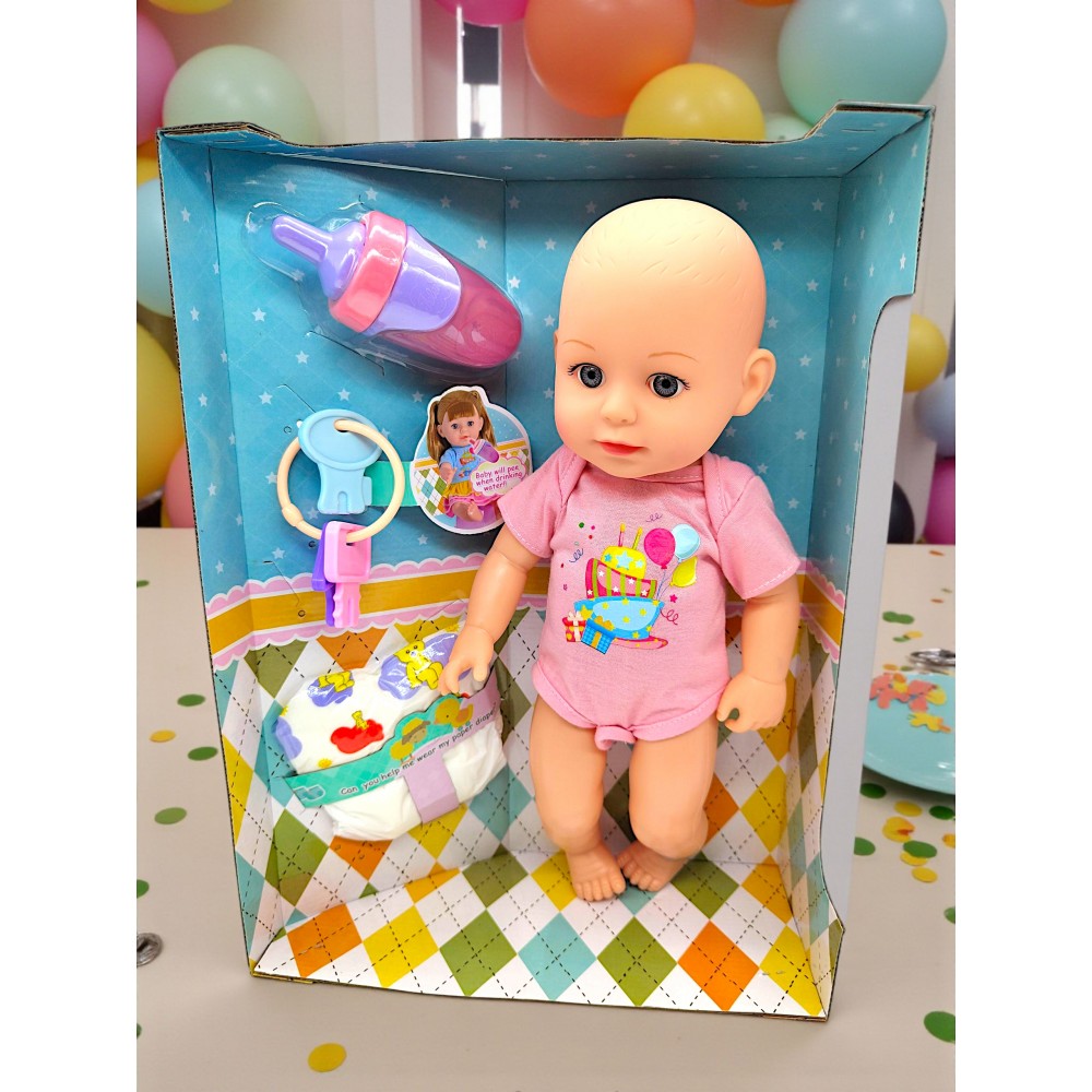 Бебе с аксесоари в кутия 