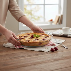 Кръгла йенска тава  с дръжки 1,3L