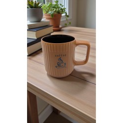 Порцеланова чаша за кафе "Coffee" гравиран надпис