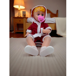 Бебе с биберон 35см