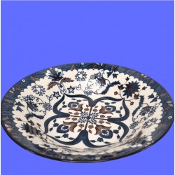 Чиния порцелан 8" синя