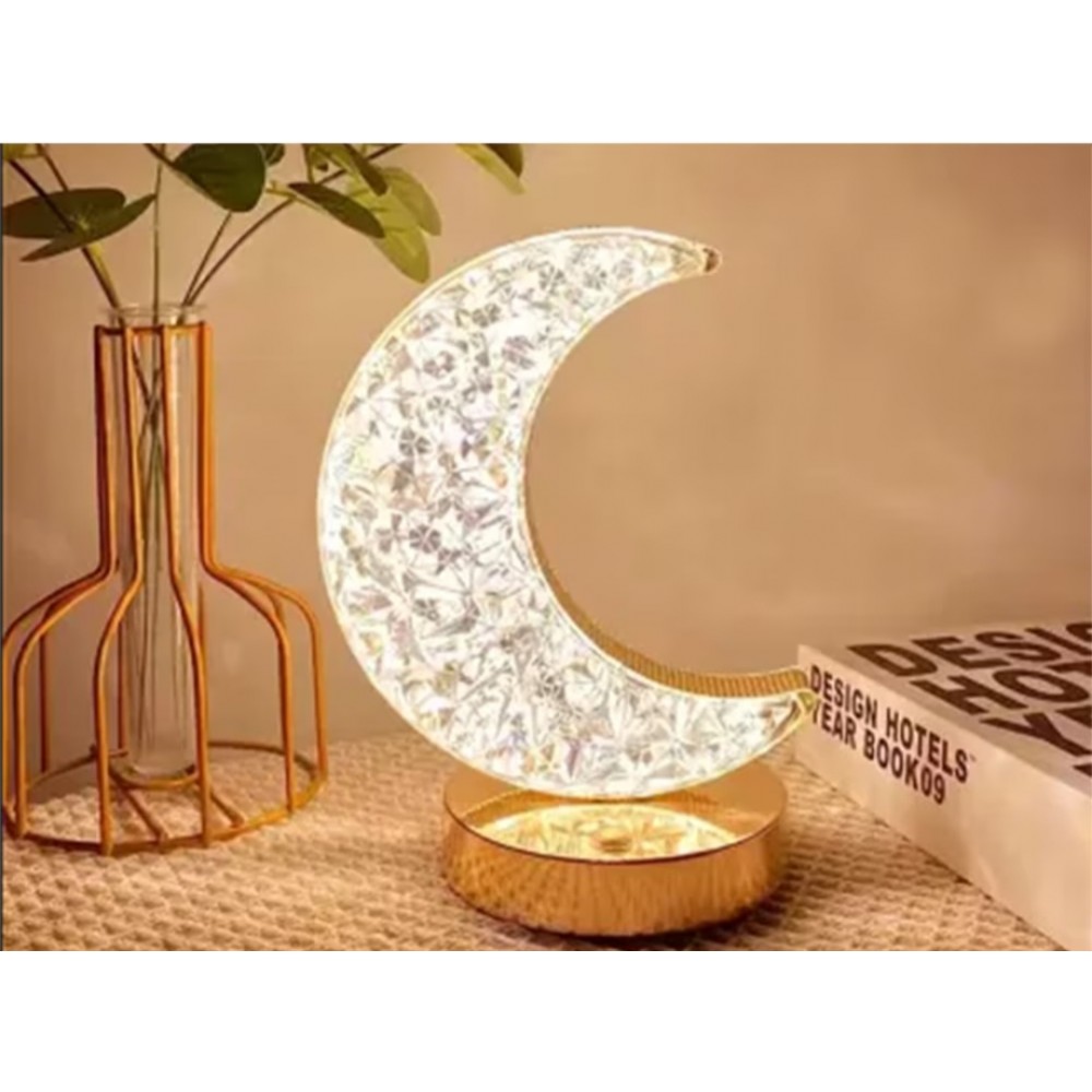 Лампа с USB полумесец 