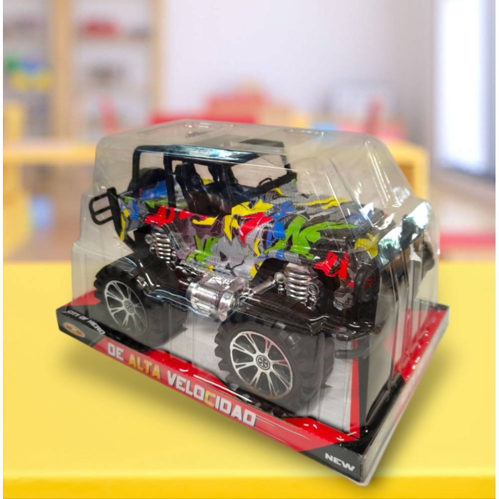 Джип на блистер 