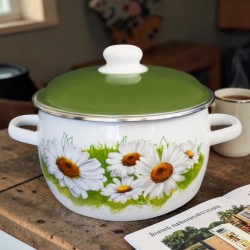 Тенджера 4lt "Ромашки лето" 20cm