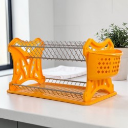 СУШИЛНИК 2-КА БЯЛО С ОРАНЖ.