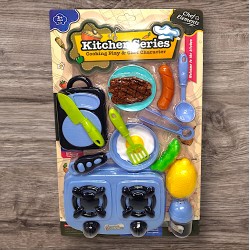 Кухненски комплект на картон-играчка
