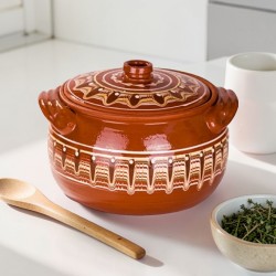 Гювеч 5 литра троянска шарка