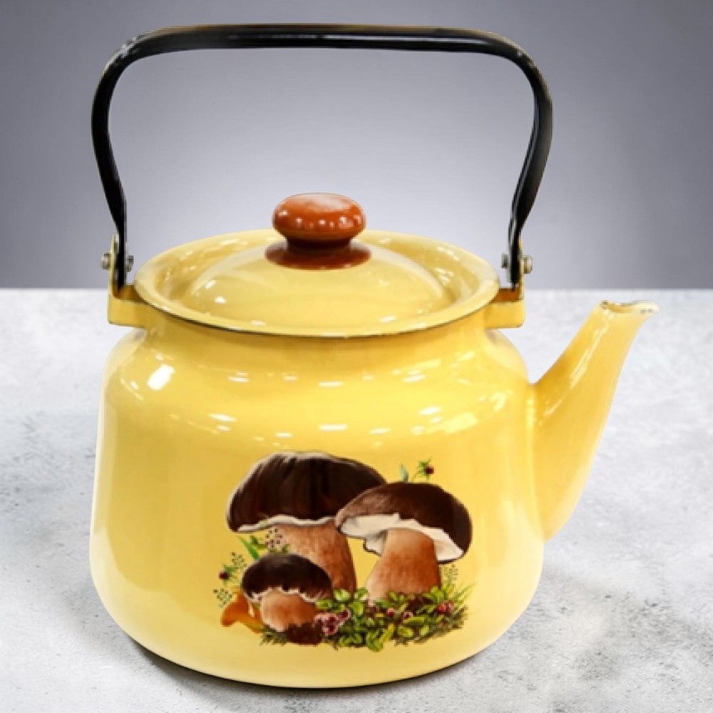 ЧАЙНИК ЕМАЙЛИРАН 3,5Л. ГЪБИ Чайници и джезвета